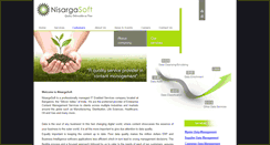 Desktop Screenshot of nisargasoft.net